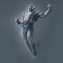 - PANTHRO - (Fan art). Concept Art, Character Design, and Digital Illustration project by Dolche FarNiente - 07.06.2020