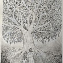 Tree of Life. Een project van  Artistieke tekening van Shirley Tate - 26.03.2020
