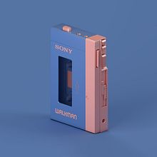 20TH CENTURY TECNOLOGY |  Volume 01 - Portable Music Players  Ein Projekt aus dem Bereich 3D, 3-D-Design, Produktdesign und Digitale Illustration von Camilo Belmonte - 06.07.2020