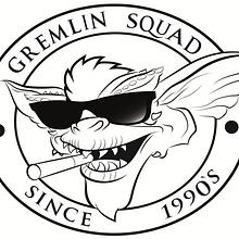 Logotipo Gremlinsquad. Een project van Logo-ontwerp, Grafisch ontwerp, Traditionele illustratie y Digitale illustratie van Jorge Martínez Bastante - 06.07.2020