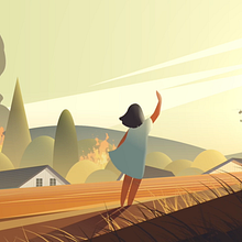 Bomberos de La Comunidad de Madrid - Soy el bosque. Projekt z dziedziny 3D,  Animacja, Trad, c, jna ilustracja i  Motion graphics użytkownika Paula Checa - 02.07.2020
