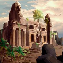  Proyecto del curso: Concept art para videojuegos. Rise of Tolonte.. Architecture, Digital Architecture, and Concept Art project by Virginia Berrocal - 07.07.2020