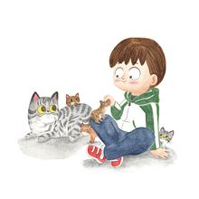 O misterio dos fillos de Lúa. Un proyecto de Ilustración infantil de Mar Villar - 01.04.2020