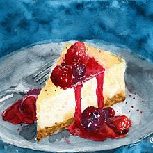 Ñam ñam. Artes plásticas, Ilustração tradicional, Ilustração com tinta, e Pintura em aquarela projeto de Ane Garal - 06.07.2020