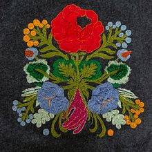 Mi Proyecto del curso: Técnica de bordado con paso atrás. Embroider project by Rosa Maria Torres Hernández - 07.07.2020