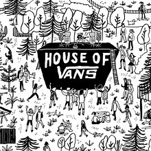 House of Vans. Traditional illustration project by Catalina Bu - 07.06.2018