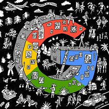 Google. Traditional illustration project by Catalina Bu - 03.11.2019