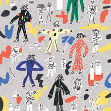H&M . Traditional illustration project by Catalina Bu - 02.01.2018