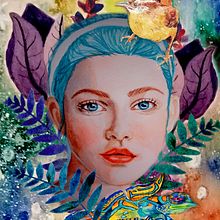 Mi Proyecto del curso: Retrato ilustrado en acuarela Ein Projekt aus dem Bereich  von Mary María - 06.07.2020