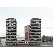 Edificio en altura. Architecture & Interior Architecture project by Moni Jaramillo - 07.06.2016