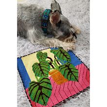 Monsteras . Un projet de Artisanat , et Art textile de Itzel Serna - 06.07.2020