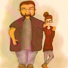 Amigos. Vector Illustration project by Lorena Jáuregui - 04.25.2020