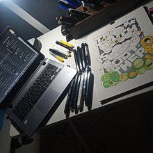 Mi Proyecto del curso: Ilustración vectorial con estilo doodle. Drawing project by Mario Venegas - 07.17.2020