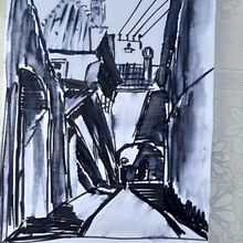 Skapo street Vilnius. Creative Consulting, Creativit, Education, and Sketching project by Arunas Beksta - 07.07.2020