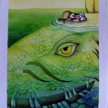 Las mil y una noches. Ilustração infantil projeto de Michela Bresciani - 07.07.2020