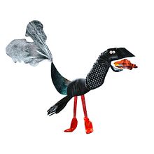 Corvodrágo clavado del Borneo. Un progetto di Collage, Arte concettuale, Illustrazione tradizionale, Stor, telling e Character design di Nicola Marras - 29.08.2020