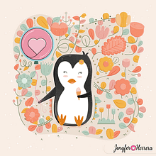 Ilustración. Projekt z dziedziny Projektowanie postaci, Projektowanie produktowe, Projektowanie c, frowe, Projektowanie graficzne, Trad, c, jna ilustracja, Ilustracje dla dzieci i Pattern design użytkownika Jenyfer Herrera - 07.07.2020