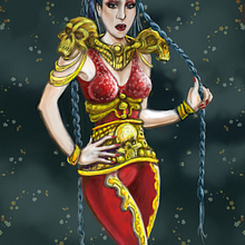 Threnody . Desenho digital projeto de Phill Sididis - 09.06.2020