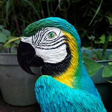 Guacamaya azul. Cerâmica, Escultura, e Modelagem 3D projeto de Laura Jácome Cessa - 24.07.2019