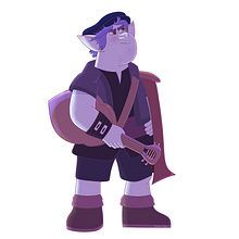 Barley D&D. Een project van  Ontwerp, Ontwerp van personages y Digitale illustratie van Juan David Navarro Buitrago - 08.07.2020