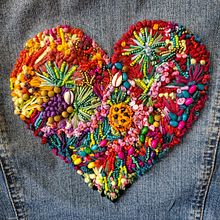 Mi Proyecto del curso: Bordado y personalización de accesorios . Embroider project by Daysi Tavares - 07.24.2020