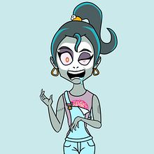 Propuesta de personaje y escenario para Teen Z Channel. Character Animation, Concept Art, Character Design, Traditional illustration, and Digital Illustration project by Marcos Arroyo Sánchez - 04.13.2020