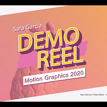 REEL 2020 . animasi 2D, animasi 3D, Pengeditan Video, Dan Grafik Gerak proyek oleh Sara García Rodríguez - 07.08.2020