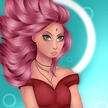 Meu projeto do curso: Retrato de personagens femininas com Procreate. Drawing, Portrait Drawing, and Digital Drawing project by Beatriz Reganassi - 07.28.2020