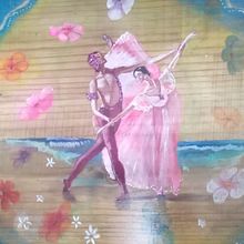 Mi Proyecto del curso: Acuarela sobre madera. Un projet de Beaux Arts de Irany Vera - 08.07.2020
