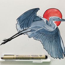 My project in Experimental Watercolor Techniques for Beginners course. Drawing project by vexta11 - 07.08.2020