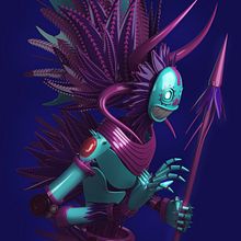 Mi Proyecto del curso: Modelado de personajes en Maya. Un progetto di Modellazione 3D di Jonathan Covarrubias - 08.07.2020