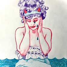 The Common Devil. Un proyecto de Creatividad, Dibujo, Ilustración tradicional, Dibujo a lápiz y Bocetado de Nicole Roberts - 10.07.2020