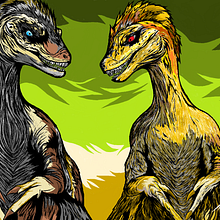 Carnage Raptors. Digital Illustration, and Sketchbook project by Juancarlo Diaz Cintron - 07.09.2020