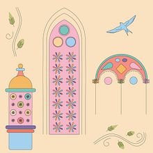 ilustração vetorial com estilo: Portugal encantador. Vector Illustration project by Bárbara Guimarães - 07.09.2020