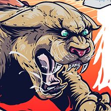 Puma Pride by MeFO. Un proyecto de Cómic, Dibujo, Dibujo digital, Diseño, Diseño de carteles, Ilustración tradicional, Ilustración digital, Ilustración infantil y Serigrafía de Miguel Francisco Offidani - 09.07.2020