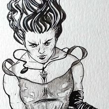 My project in Female Character Design for Comics course. Un progetto di Fumetto di Diego Del Giudice - 09.07.2020