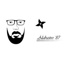 Mi Proyecto del curso: Ilustración vectorial para principiantes, Logotipo Alabastro '87. Traditional illustration project by Pablo Fernández Navarro - 07.09.2020