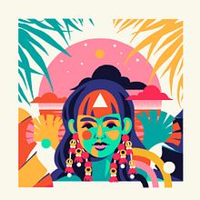 Tropical Geo II. Projekt z dziedziny Trad, c i jna ilustracja użytkownika El Totoi - 09.07.2020