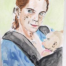 Mi Proyecto del curso: Retrato artístico en acuarela. Un progetto di Disegno di ritratti di Lucas López - 09.07.2020