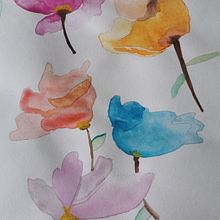 Mi Proyecto del curso: Técnicas modernas de acuarela. Watercolor Painting project by Monse Ruiz - 07.09.2020