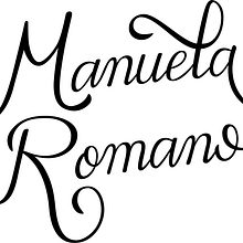 Mi Proyecto del curso: Lettering cursivo para logotipos. Lettering project by Manu Romano - 07.09.2020