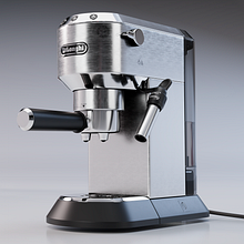 DEDICA Macchine da caffè manuali Ein Projekt aus dem Bereich 3D, 3-D-Animation, 3-D-Modellierung, Audiovisuelle Produktion und Werbung von Jesús Parras Chica - 19.06.2020