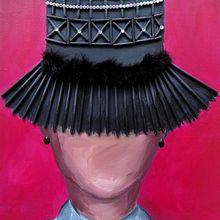 OBRA: Sombrero de Chanel. Fine Arts, Acr, and lic Painting project by Laura Bañares González - 07.10.2020