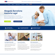Abogada Barcelona ModeLegal. Un proyecto de Diseño Web de Bcnserveis Diseño Web - 17.02.2019