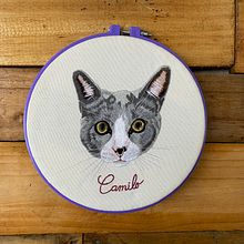 Mi Proyecto del curso: Needle painting para principiantes. Embroidery project by miretorresb - 07.10.2020