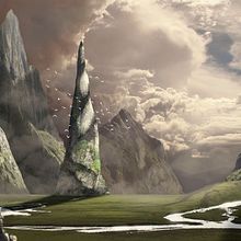 Mi Proyecto del curso: Matte Painting: creando mundos fotorrealistas. Traditional illustration project by Cely Cedeño Contreras - 07.10.2020
