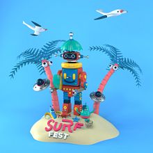 My project in 3D Illustration with Cinema 4D course by Aaron Martinez. 3D project by filiporastovic - 07.10.2020