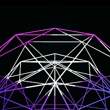 Abstract wireframe animation. 3D Animation, 3D Modeling, Animation, Art Direction, and Motion Graphics project by Mayank Kapoor - 07.10.2020