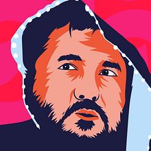 Juan Terrenal. Graphic Design, and Traditional illustration project by Adrián Hakim - 07.11.2020
