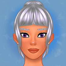Mi Proyecto del curso: Retrato de personajes femeninos con Procreate . Ilustrație digitală de Ana Salinas - 07.11.2020